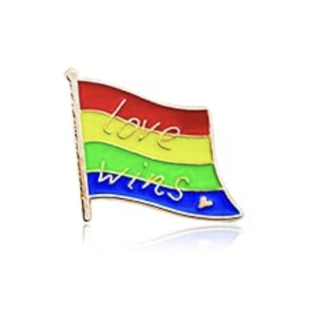 Pin's Drapeau Love Wins