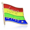 Pin's Drapeau Love Wins