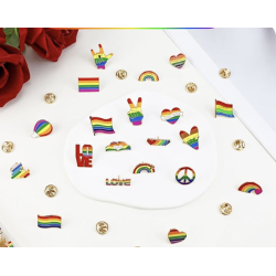 Pin's Pride Flag